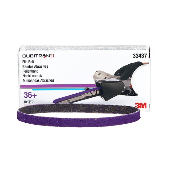 3M Cubitron Feilenbänder 33437 330mmx10mm P36 10St.