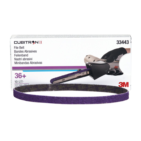 3M Cubitron Feilenbänder 33443 457mmx13mm P36 10St.