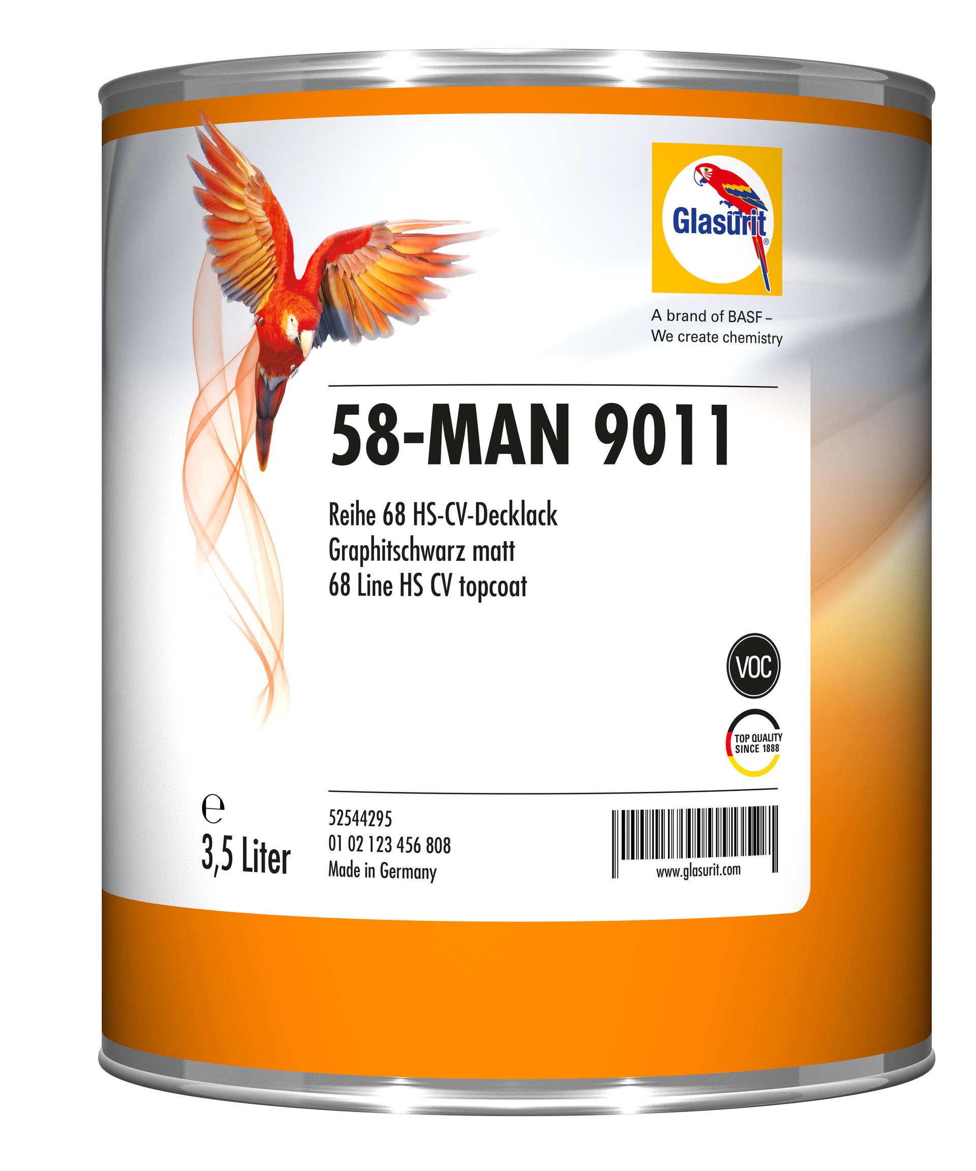 58-MAN 9011 graphitschwarz 3,5 L