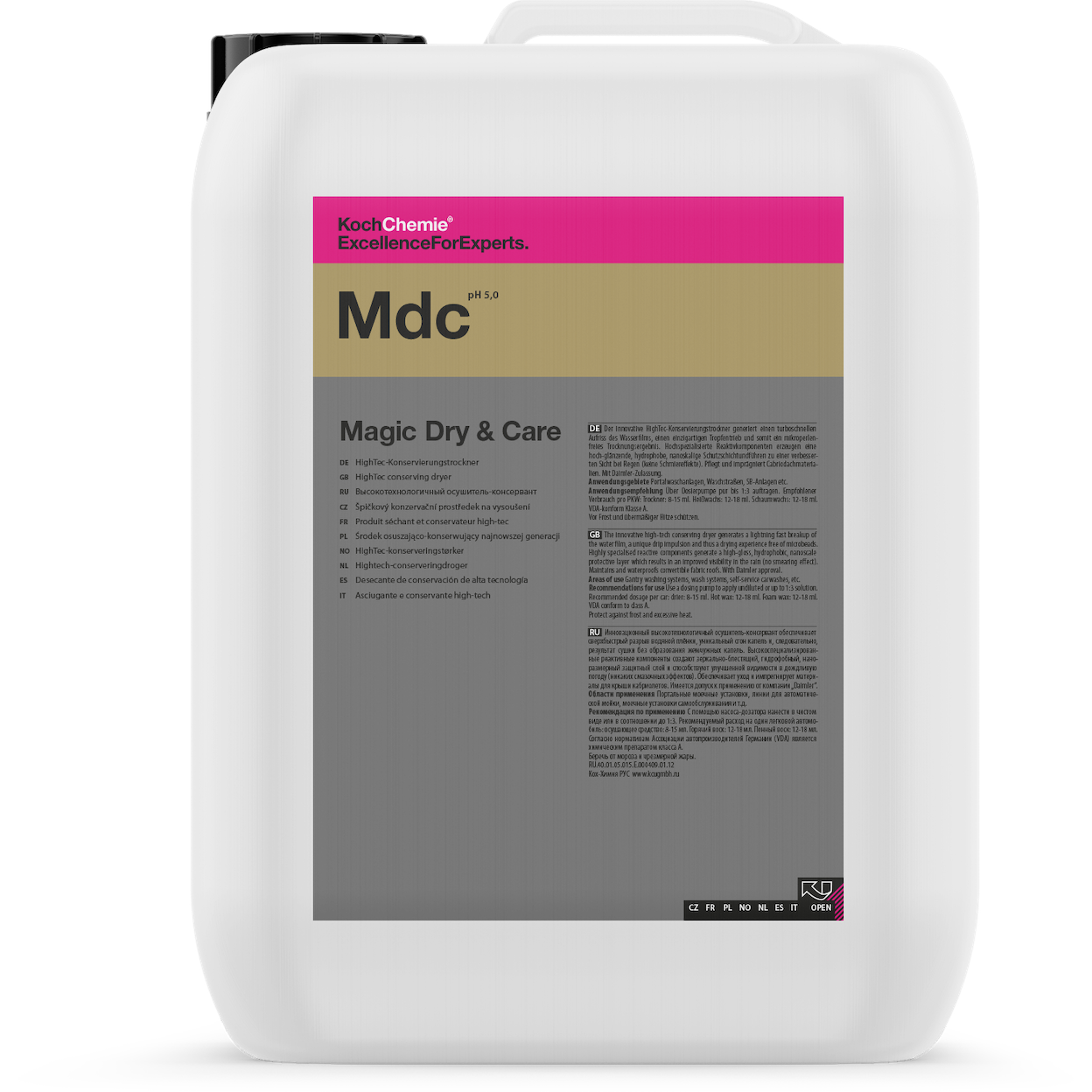 Mdc Magic Dry & Care Versiegelung 10 L