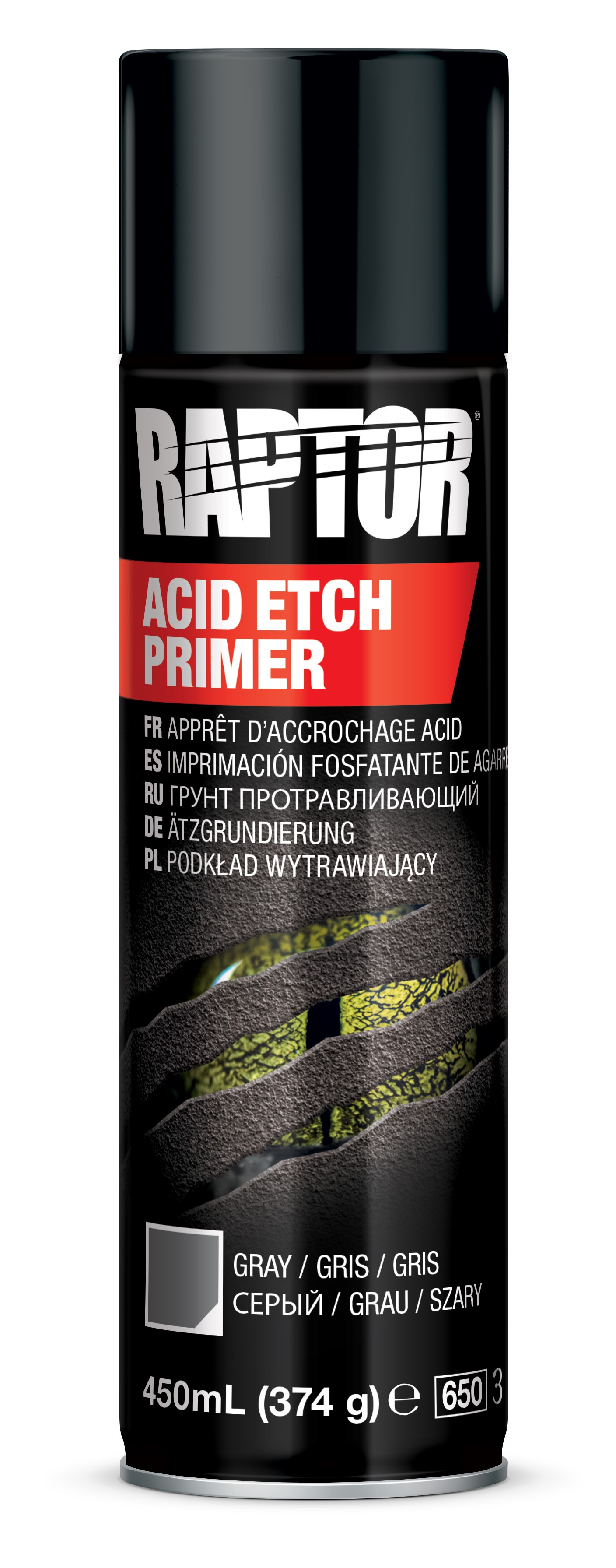 RAPTOR Spraydose Grundierung grau 400ml