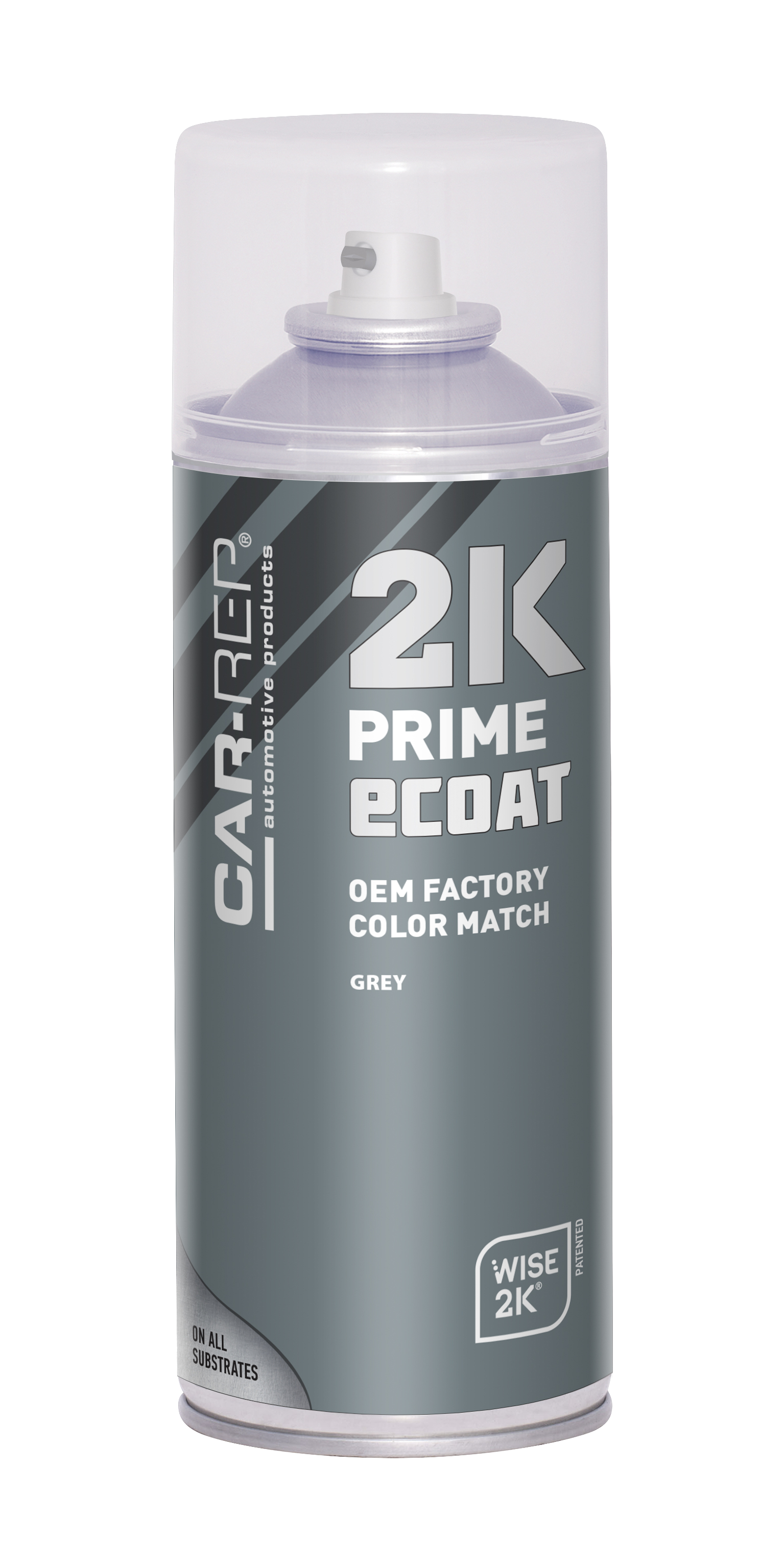 Spraypaint Car-Rep 2K eCoat Grey 400ml