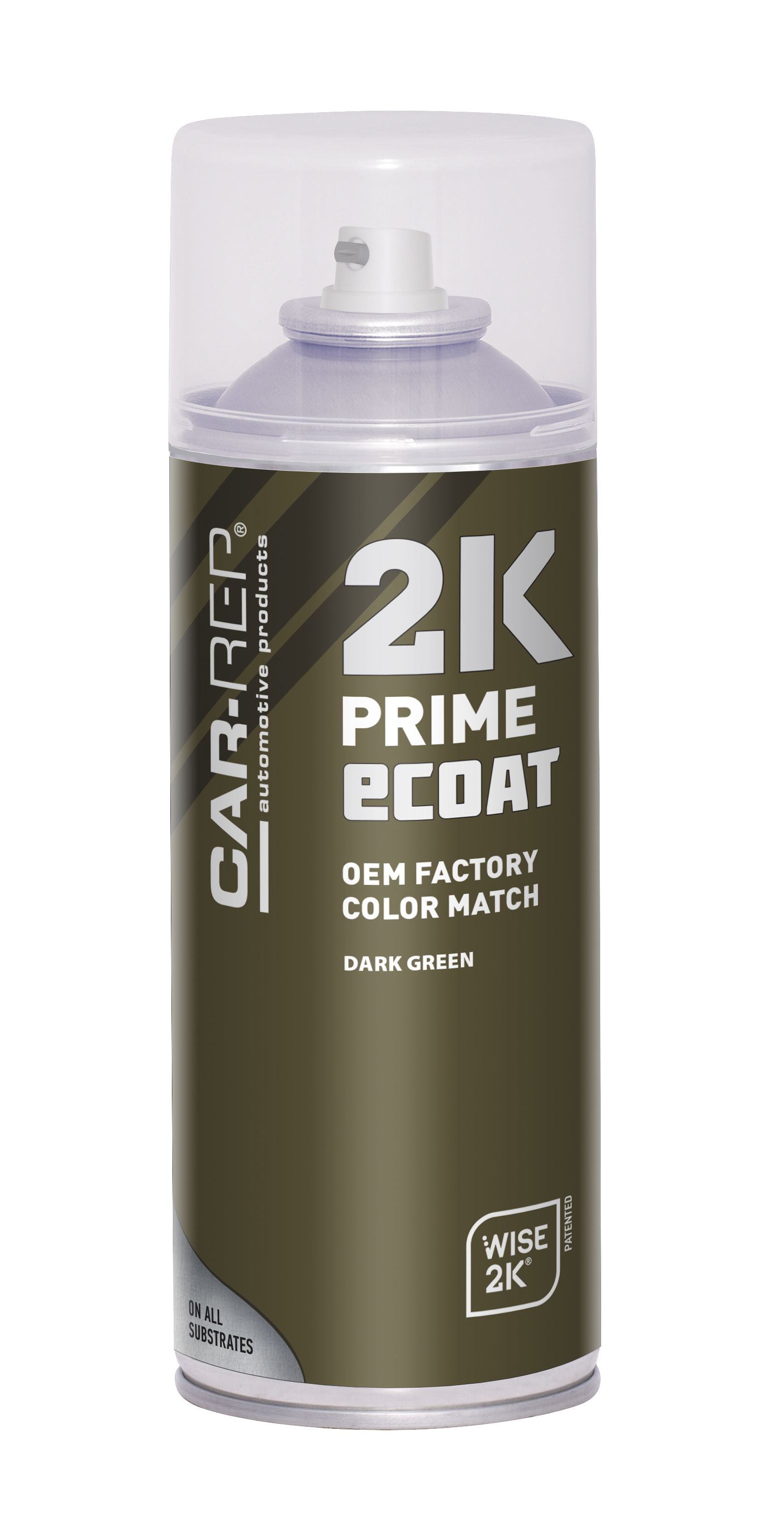 Spraypaint Car-Rep 2K eCoat Dark Green 400ml