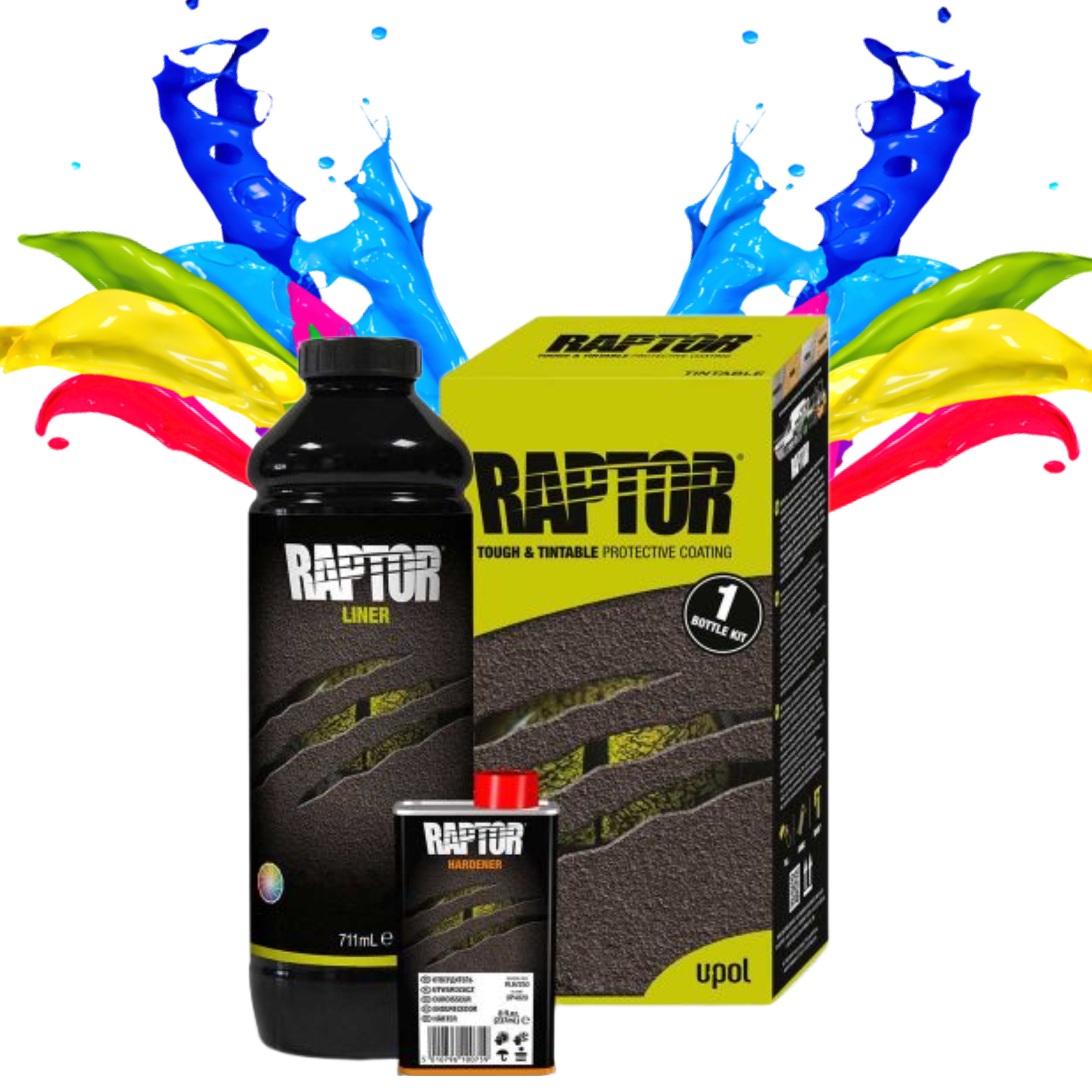 RAPTOR Kit 1 L Flasche farblich