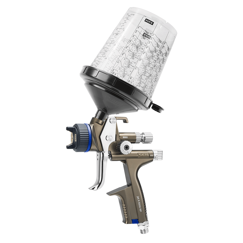 Satajet 5500 RP 1,3 mm "I" mit RPS Mehrzweckbecher